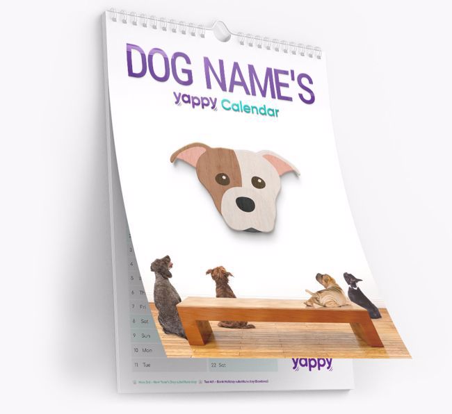 Personalised {dogsName}'s 2024 Calendar